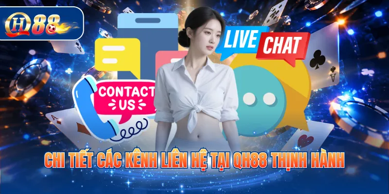 Chi tiết các kênh liên hệ tại QH88 thịnh hành