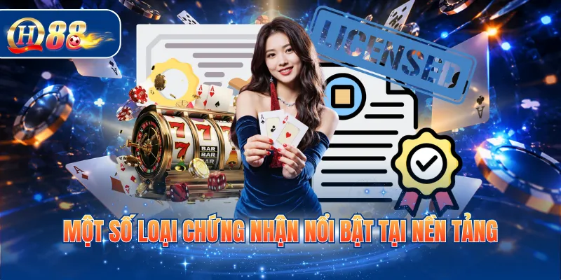 Một số loại chứng nhận nổi bật tại nền tảng